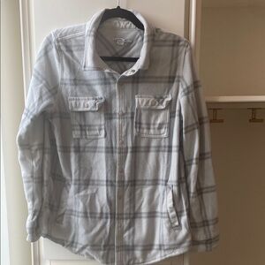 ONeill Fleece Jacket. Hidden inside pkts, outside hand warming pkts. Classic GUC